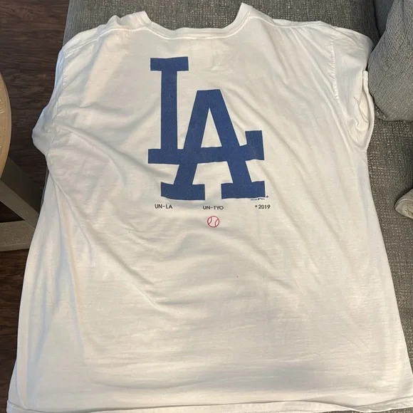 UNION LA X NEW ERA LA DODGERS TEE XXL - Picture 2 of 5